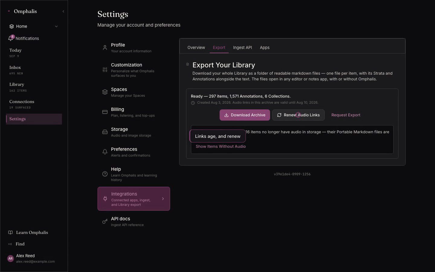 Ask for your whole Library as an archive, and take it somewhere else.