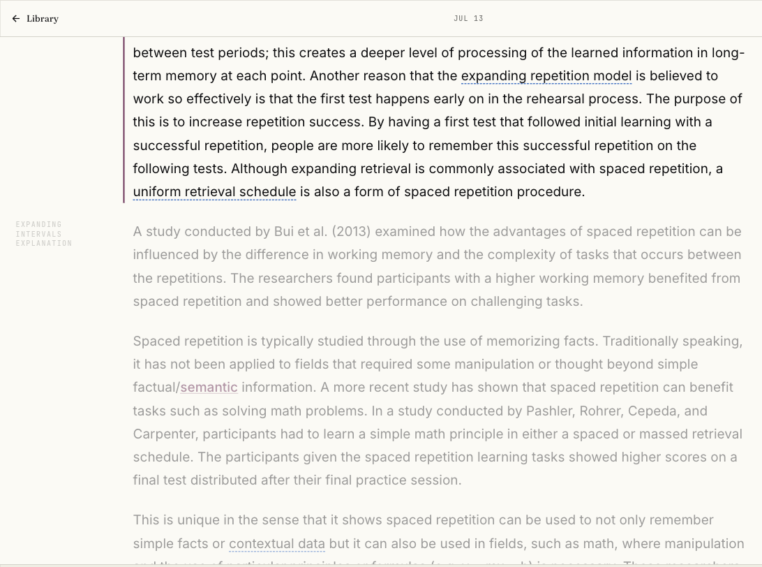 Clean turns any source into the same calm, readable page.